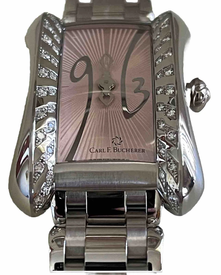 **Reloj de lujo Carl F Bucherer/Rolex/Alacria Diva doble fila diamante PVP £6500** Foto 3 de 4