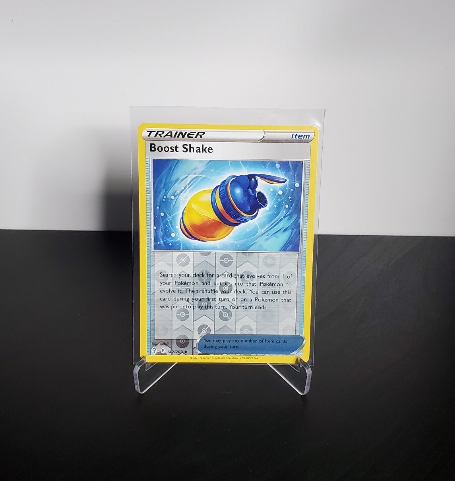 ぽねき Pokemon TCG Boost Shake Evolving Skies 142/203 Reverse Holo