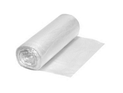 CP 2000 Müllbeutel 25 L Liter HDPE 6 μm Transparent Natur Abfallbeutel Müllsäcke