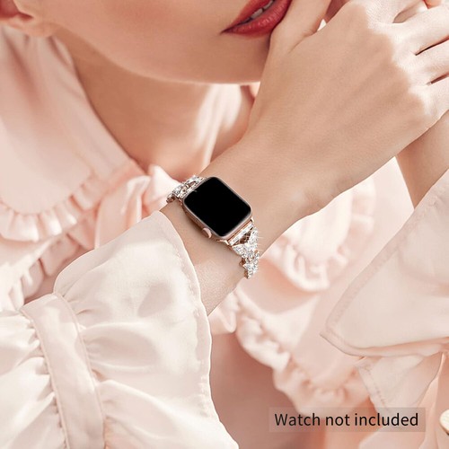 per Apple Watch Serie 9 8 7 6 5 SE 3 Cinturino Acciaio Inox Metallo - Foto 8 di 10