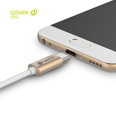 Wsken Type c usb 3.0 data cable for S8 Oneplus 4C #WD9#