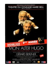 MON ALTER HUGO carte postale SPECTACLE THEATRAL ET MUSICAL de GERARD BERLINER