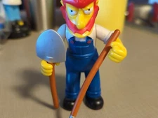 Vintage 2001 Simpsons Playmates Groundskeeper Willie Intellitronic Figure