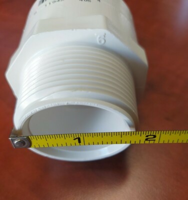 ADATTATORE MISTO PVC D. 50 X 40 X 1 1/2" Adattatore Misto PVC- FWFL - Foto 14