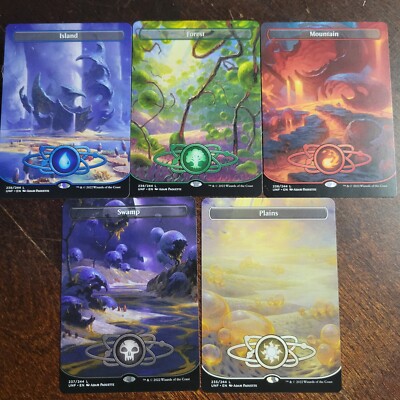 Unfinity Planetary Full Art Borderless Land EDH Magic the
