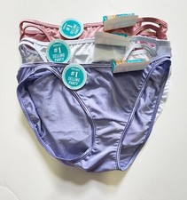 3 Vanity Fair Illumination Bikini Panty Multi 18108 Sz 5/S - NWT