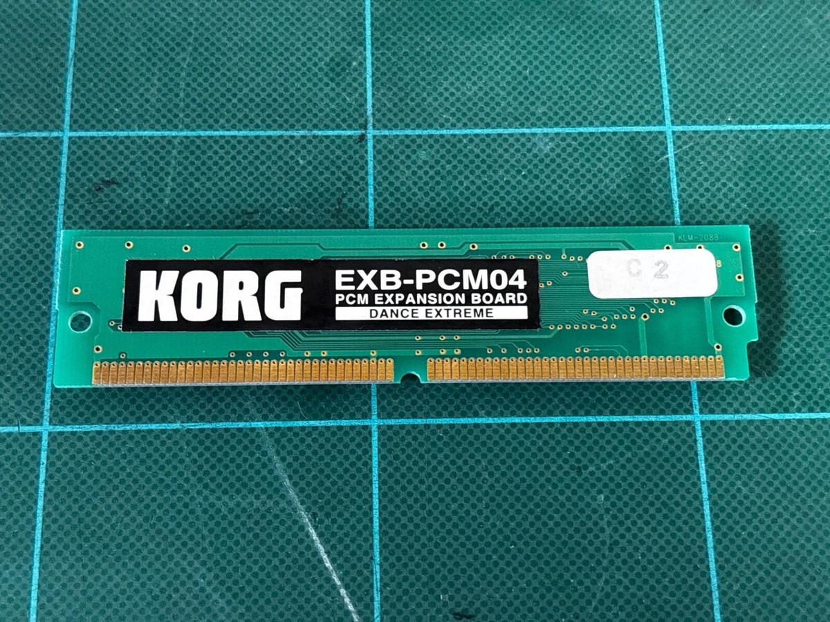 鍵盤楽器 KORG Expansion EXB-PCM04 DANCE EXTREME Korg EXB-PCM04 Dance Extreme PCM Sound Expansion Board Good