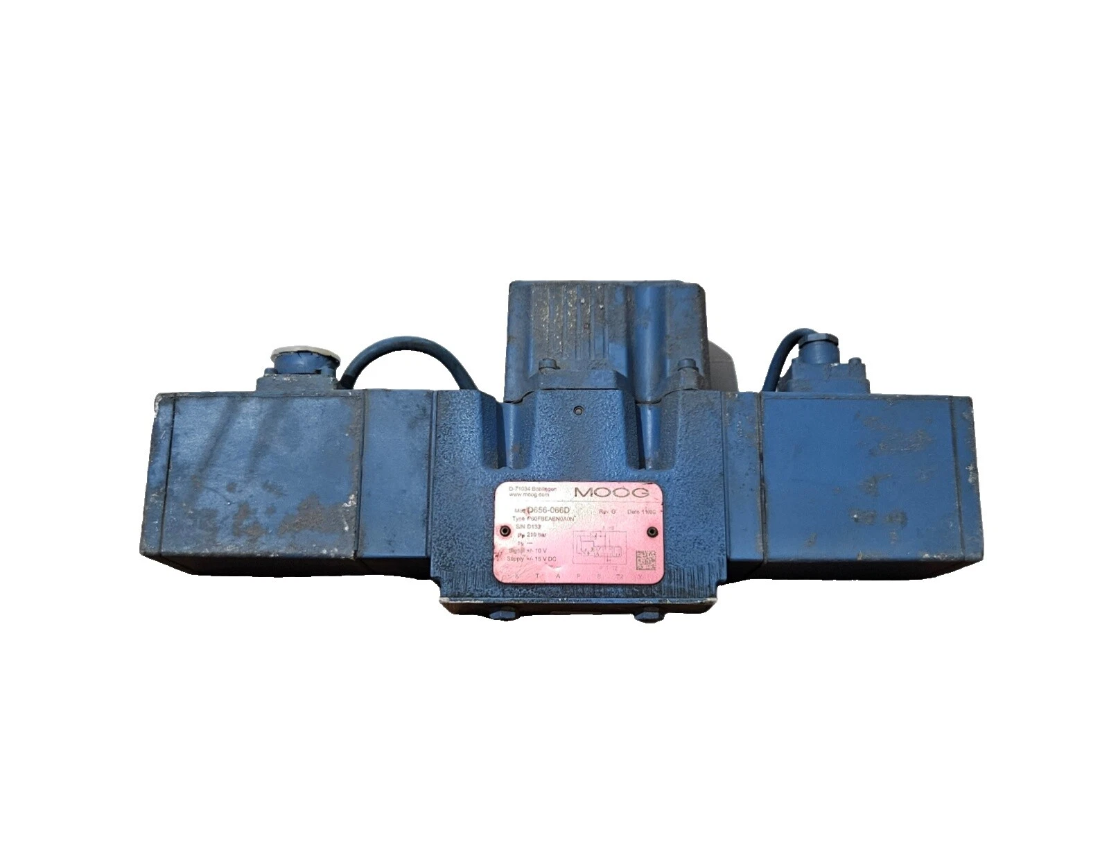 MOOG válvulas y colectores