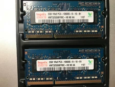 DDR3 SO-DIMM 2x2GB Hynix 1333 MHz PC3-10600 DDR3 SDRAM Memory (HMT325S6BFR8C-H9)