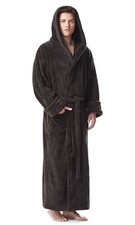 Herren-Bademantel Helios, extra lang, mit Kapuze 100% Mikrofaser, OEKO-TEX®