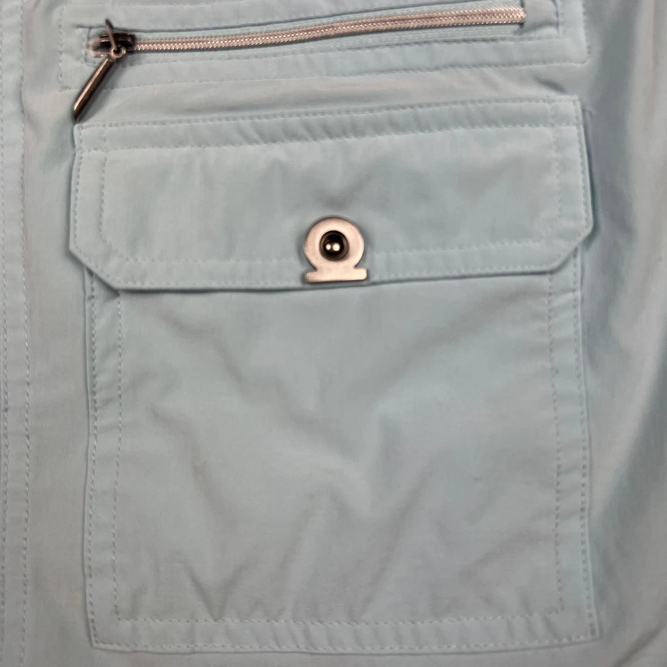 Falda corta Jamie Sadock para mujer 6 bolsillos azules golf tenis pepinillo golfista exterior Foto 3 de 4