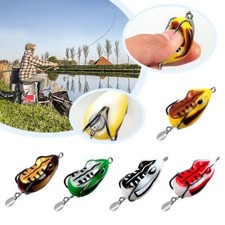 Mini Thunder Frog Blackfish Lure Tough Silicone Soft Bait Fishing Accessories J5