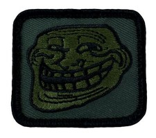 Trollin' Tactical Morale Patch (J02) Subdued OD Colors 66895