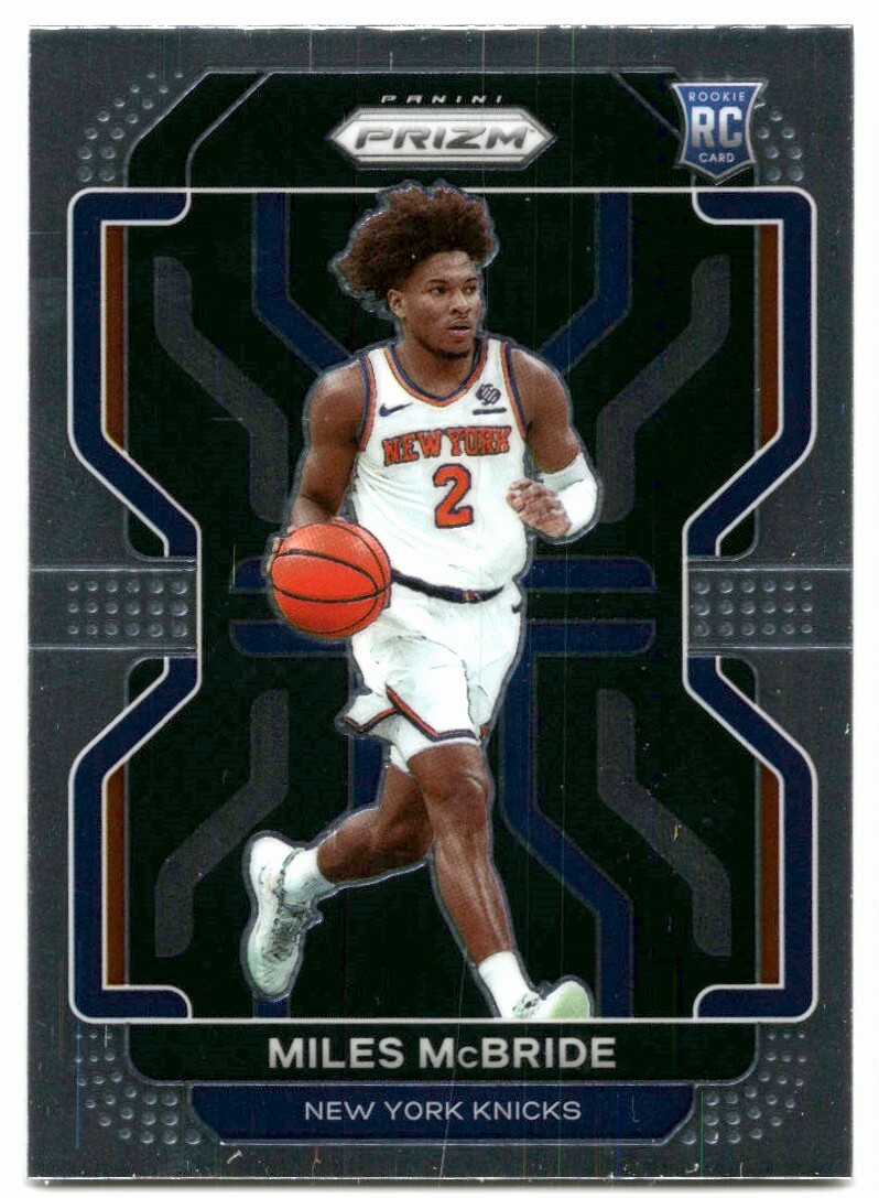 2021-22 Panini Prizm Miles McBride #283 RC New York Knicks