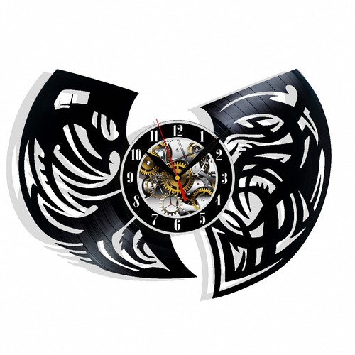 Wu-Tang Clan Vinyl Wall Clock Gift Birthday Holiday Art Home Room Decor ...
