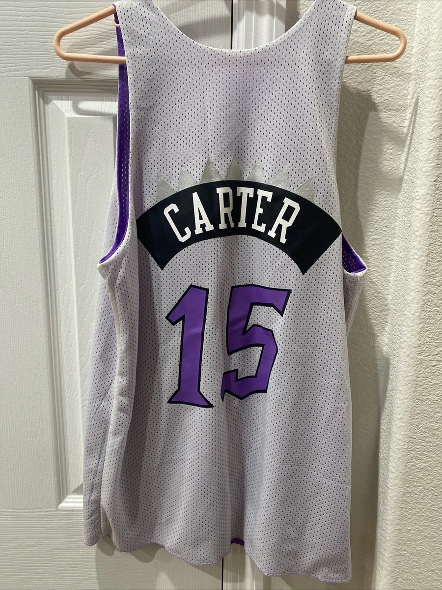 Mitchell & Ness Men's Toronto Raptors Vince Carter #15 White