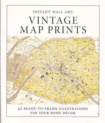 Instant Wall Art - Vintage Map Prints: 45 Ready-to-Frame [J]