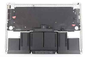 Tastatur Upper Top Case + AKKU MacBook Pro 15" A1398 2013 2014 QWERTY USA Grd C