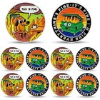 10XSilver Laugh a Little"This's Fine"Dumpster Fire Coin Humorous Resilience Gift