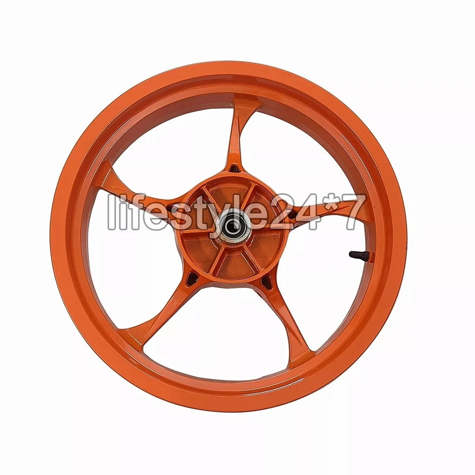 Llanta trasera apta para KTM RC 200 390 Gen-3 color naranja (2022) modelo Foto 3 de 4