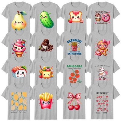 Süßes Obst T-Shirt Kaffee Neuheit Eis Feinschmecker Geschenk
