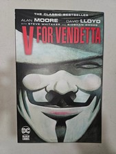 V For Vendetta Trade Paperback DC Comics Alan Moore Graphic Novel