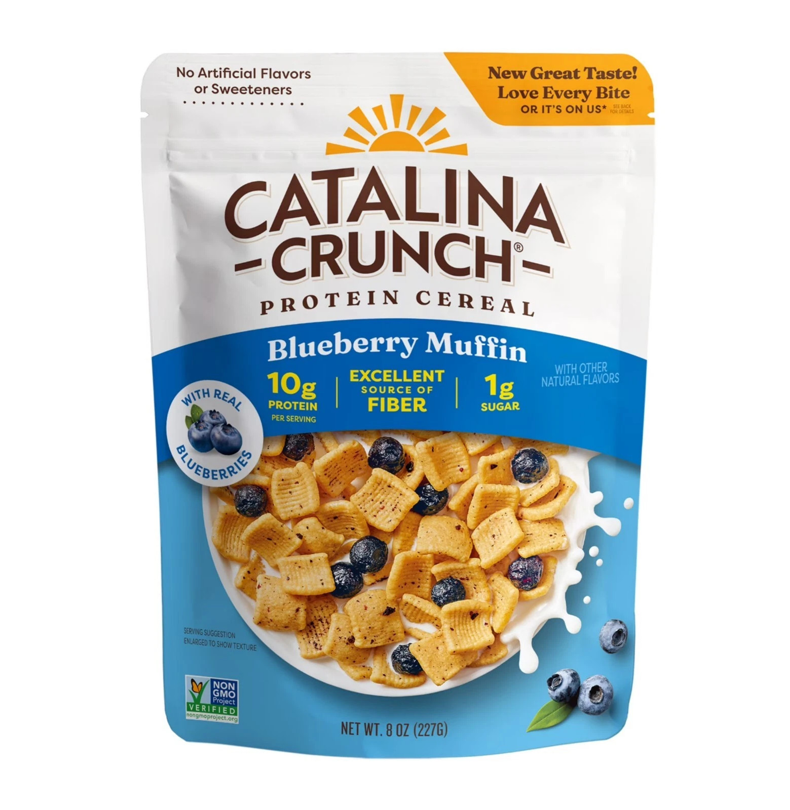 Catalina Crunch Protein Cereal, Blueberry Muffin With Real B