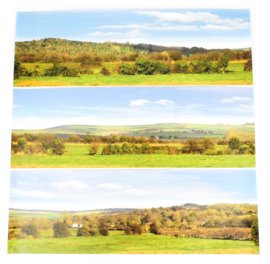 Gaugemaster GM701 Valley Backscene (Large) 108"" x 12""