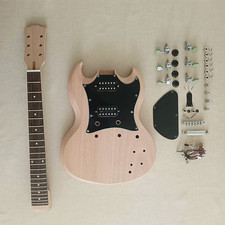 DIY SG 6 String Electric Guitar Kit Humbucker Pickup