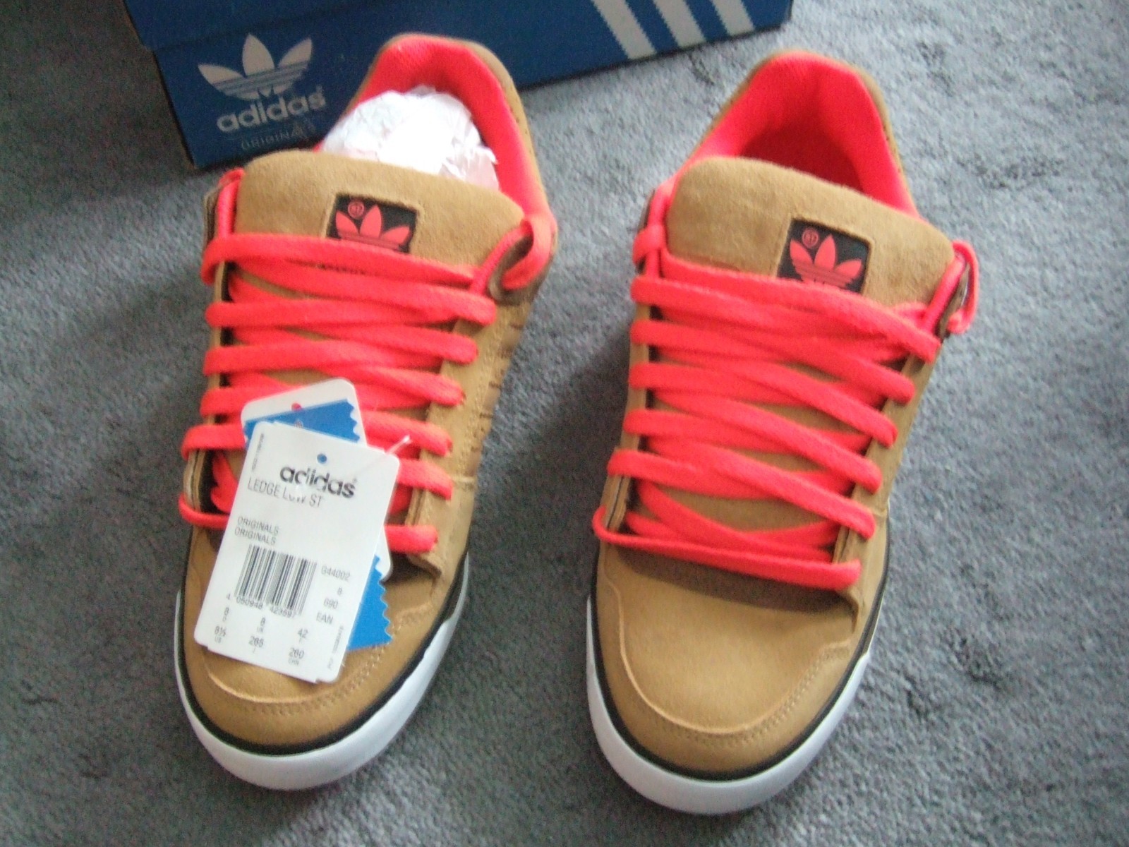 *RARE* Adidas Trainers Ledge Low ST  Skate Style- 8 UK, 8.5 US EUR 42 image 2