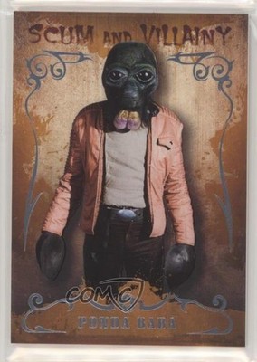 2015 Topps Star Wars Masterwork Scum & Villainy Ponda Baba #SV-8 07d9