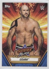 2019 Topps WWE Summerslam Blue 17/99 Cesaro #32 0nr3