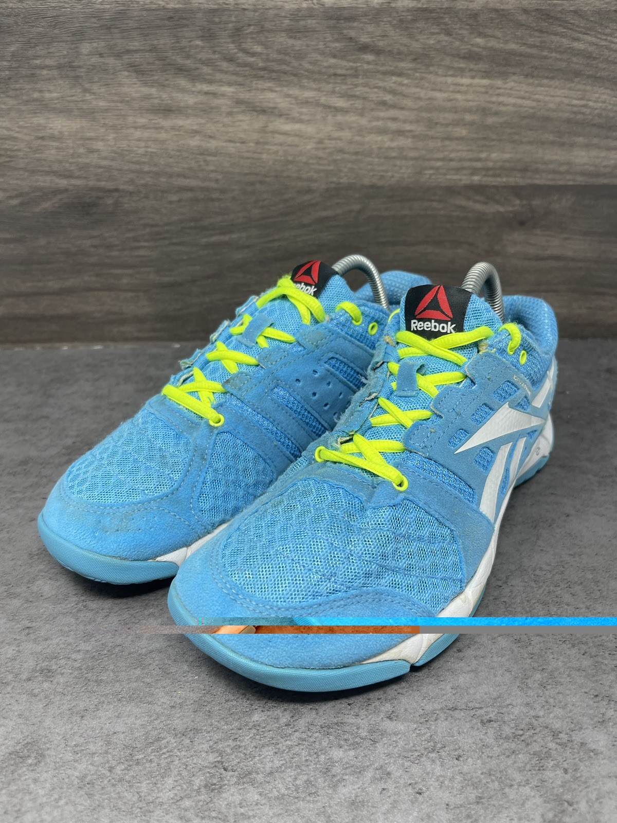 Reebok One Trainer 1.0 Sneakers Womens Size 6.5 Blue Crossfit Shoes 195407-01 thumbnail 2