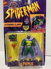 Spiderman Animated Series The Prowler Marvel ToyBiz 1995 Vtg Toy NEW