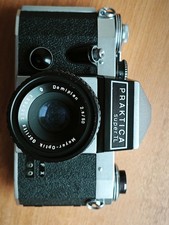Praktica Super TL 35mm Camera & Mayer Domiplan 50/F2.8 lens Working condition