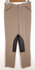 Vintage Ralph Lauren Collection Purple Label Size 6 Tan Brown Wool Riding Pants