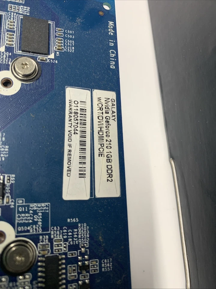 Galaxy NVIDIA GeForce 210 1GB DDR2 PCIe CRT DVI HDMI VGA Graphics Card - Image 3 of 4