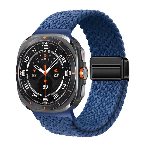Bracelet Nylon Élastique Pour Samsung Galaxy Watch Ultra 47mm Respirant Ajustabl - Zdjęcie 9 z 26