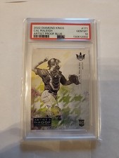 2022 Panini Diamond Kings - Cal Raleigh #171 Artist Proof Blue (RC)  PSA 10