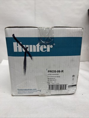 25pk Hunter Industries PROS06R Hunter Pro Spray 6'' Pop-up Sprinkler NP Cap