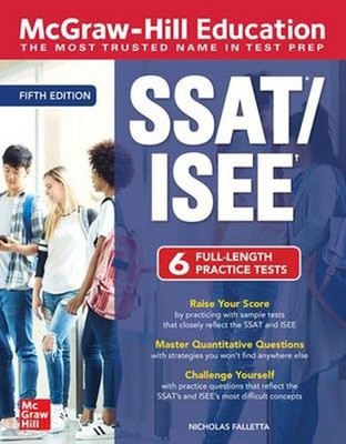McGraw-Hill Education SSAT/ISEE, Fifth Edition by Nicholas Falletta (English) Pa