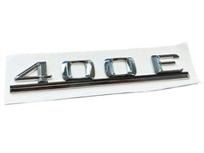 Typenkennzeichen Typenzeichen 400E f&uuml;r Mercedes W124 Unterschrich Schwarz