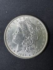 1889 P MORGAN SILVER DOLLAR IN BU CONDITION !!!