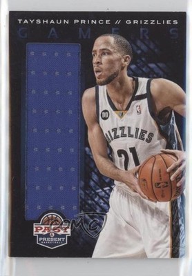 2012-13 Panini Past & Present Gamers Materials Tayshaun Prince #4 12kd