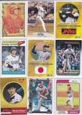SHOHEI OHTANI ROOKIE CARD LOT Japan Baseball RC Los Angeles Angel DODGER $$ RARE