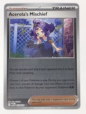 Acerola's Mischief 113/132 Reverse Holo Me01: Mega Evolution Pokémon TCG NM+