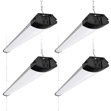 Barrina BS84 LED Shop Light 4FT 84W 10000LM 6500K Linkable for Workshop Garage