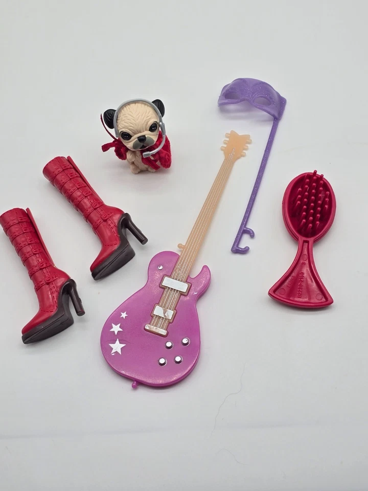 Barbie 2004 My Scene Nolee Masquerade Madness Rocker Girl MUÑECA CONJUNTO ACCESORIO Foto 4 de 4