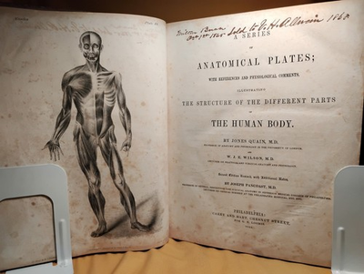 #ad #ad 1843 Quain amp; Wilson Anatomical Plates Pancoast Revised Edition approx 200 Plates $300.00