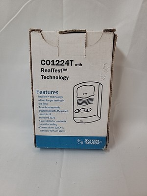 System Sensor CL1224T Carbon Monoxide Detector Four Wire With Sounder